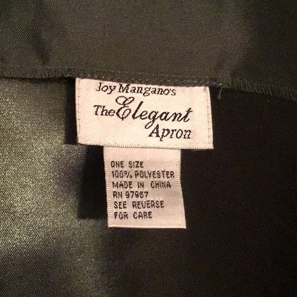 Joy Mangano Accessories Joy Manganos The Elegant Apron With Oven